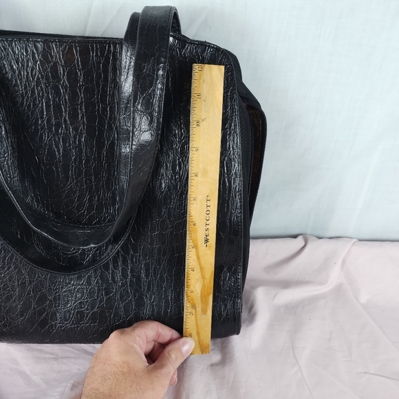 Buxton Briefcase Genuine Leather Laptop Bag Portfolio Business Professional Tote - Picture 15 of 16